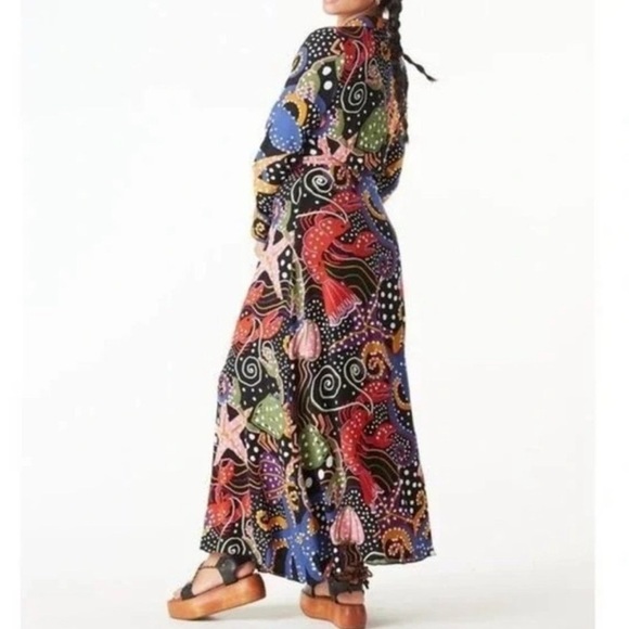Farm Rio Under the sea maxi dress - Picture 13 of 15